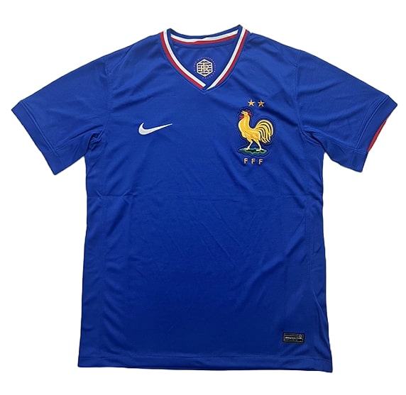 Maillot France Domicile 2024 Maillots De Foot Et NBA Sur MaxMaillots