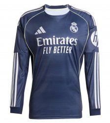 Maillot Real Madrid Extérieur 2025/26 ML Maillot Real Madrid Extérieur 2025/26 ML