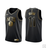 Kyrie Irving, Brooklyn Nets - Black/Gold