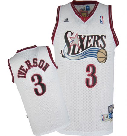 Allen Iverson, Philadelphia 76ers [Blanc]