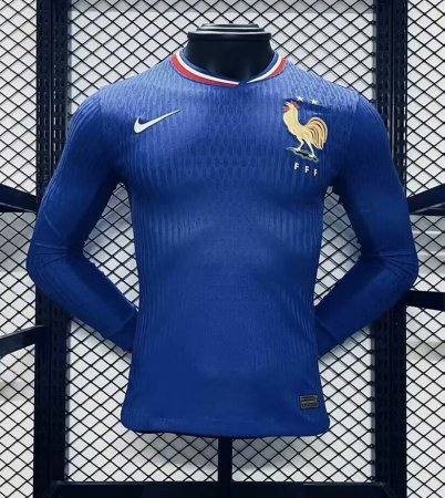 Maillot France Domicile 2024 ML - Authentic