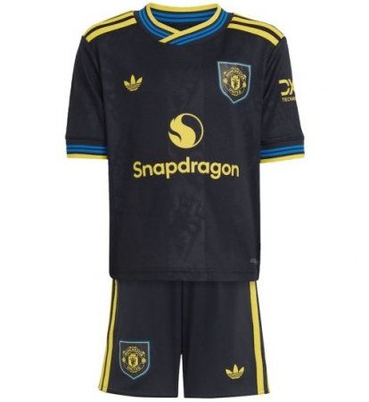Manchester United Third 2025/26 Junior Kit