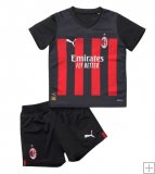 AC Milan 1a Equipación 2022/23 Kit Junior