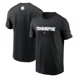 T-Shirt PSG TRIOMPHE 2025 - Black T-Shirt PSG TRIOMPHE 2025 - Black