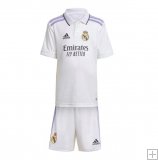 Real Madrid 1a Equipación 2022/23 Kit Junior