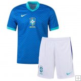 Brasil 2a Equipación 2024 Kit Junior