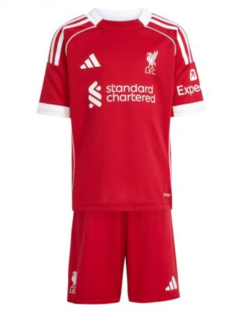 Liverpool Home 2025/26 Junior Kit