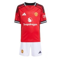 Manchester United Home 2025/26 Junior Kit