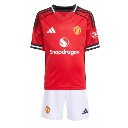 Manchester United Home 2025/26 Junior Kit