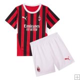 Milan Home 2024/25 Junior Kit