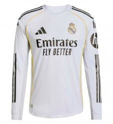 Real Madrid 1a Equipación 2025/26 ML - Authentic