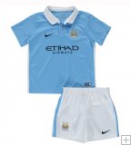 Kit Junior Manchester City Domicile 2015/16