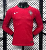 Shirt Portugal Home 2024 LS - Authentic