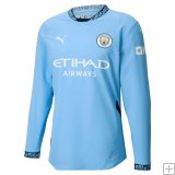 Maillot Manchester City Domicile 2024/25 ML - Authentic