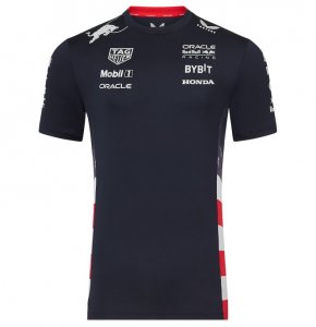 T-Shirt Équipe Oracle Red Bull Racing 2024 Team USA