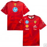 Scuderia Ferrari 2025 T-Shirt - 20 anni di maglietta rossa