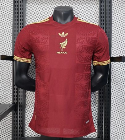 Maillot Mexique “Gold Rouge” 2025/26 - Concept - Authentic