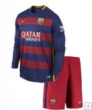 Kit Junior FC Barcelone Domicile 2015/16 ML