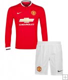 Kit Junior Manchester United Domicile ML 2014/15