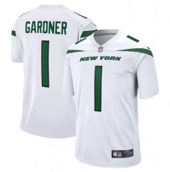 Sauce Gardner, New York Jets - White