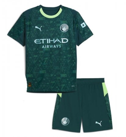 Manchester City Fourth 2025/26 Junior Kit