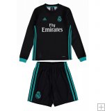 Real Madrid Extérieur 2017/18 Junior Kit ML