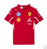 T-Shirt Équipe Scuderia Ferrari 2025