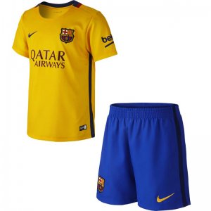 Kit Junior FC Barcelone Exterieur 2015/16