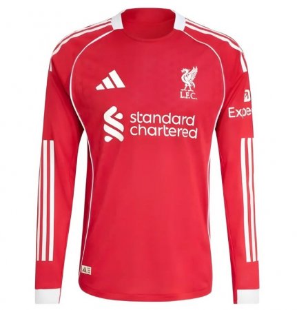 Maillot Liverpool Domicile 2025/26 ML - Authentic