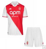 AS Monaco 1a Equipación 2024/25 Kit Junior