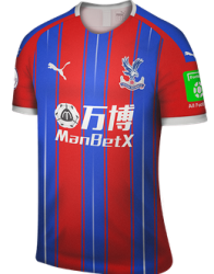 Maillot Crystal Palace Domicile 2019/20