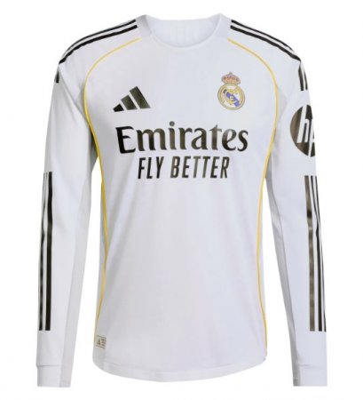 Maglia Real Madrid Home 2025/26 ML - Authentic
