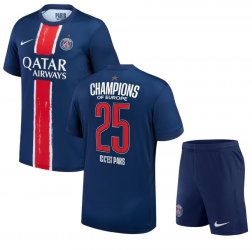 PSG 'Champions' 2025 Junior Kit - Champions of Europe