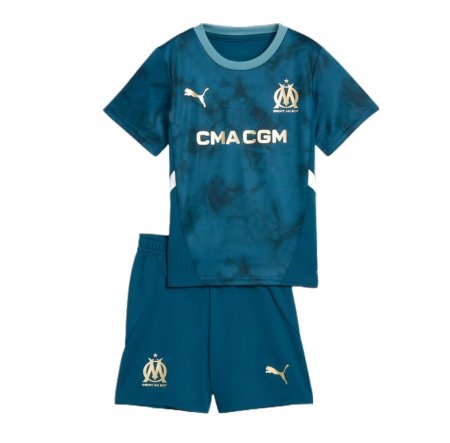 Olympique Marsella 2a Equipación 2024/25 Kit Junior