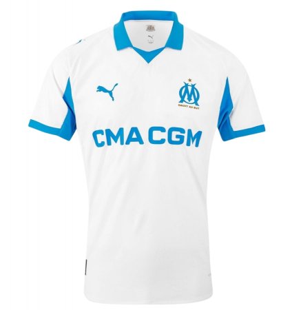Maillot Olympique Marseille Domicile 2025/26 - Authentic
