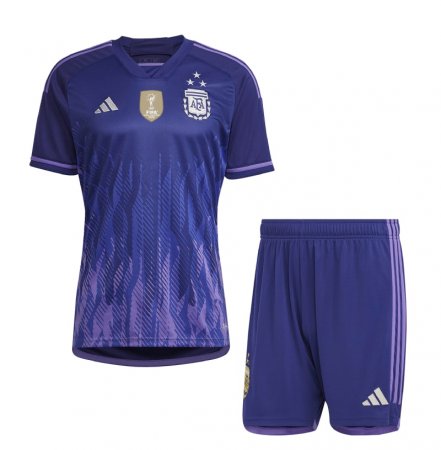 Argentine Extérieur 2022 Junior Kit - 3 Étoiles