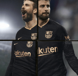 Maillot FC Barcelona Extérieur 2020/21 ML