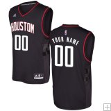 Custom, Houston Rockets - Black Space City