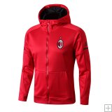 Veste zippé à capuche AC Milan 2017/18