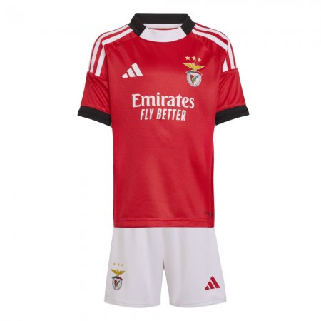 Benfica Home 2025/26 Junior Kit