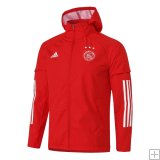 Veste zippé à capuche Imperméable Ajax 2020/21