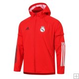 Chaqueta impermeable con capucha Real Madrid 2020/21