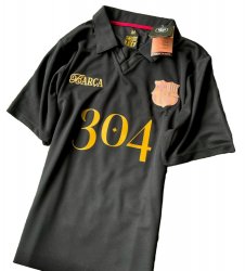 Polo Lamine 304 'Black' - Authentic