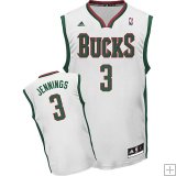 Brandon Jennings, Milwaukee Bucks [Blanc]